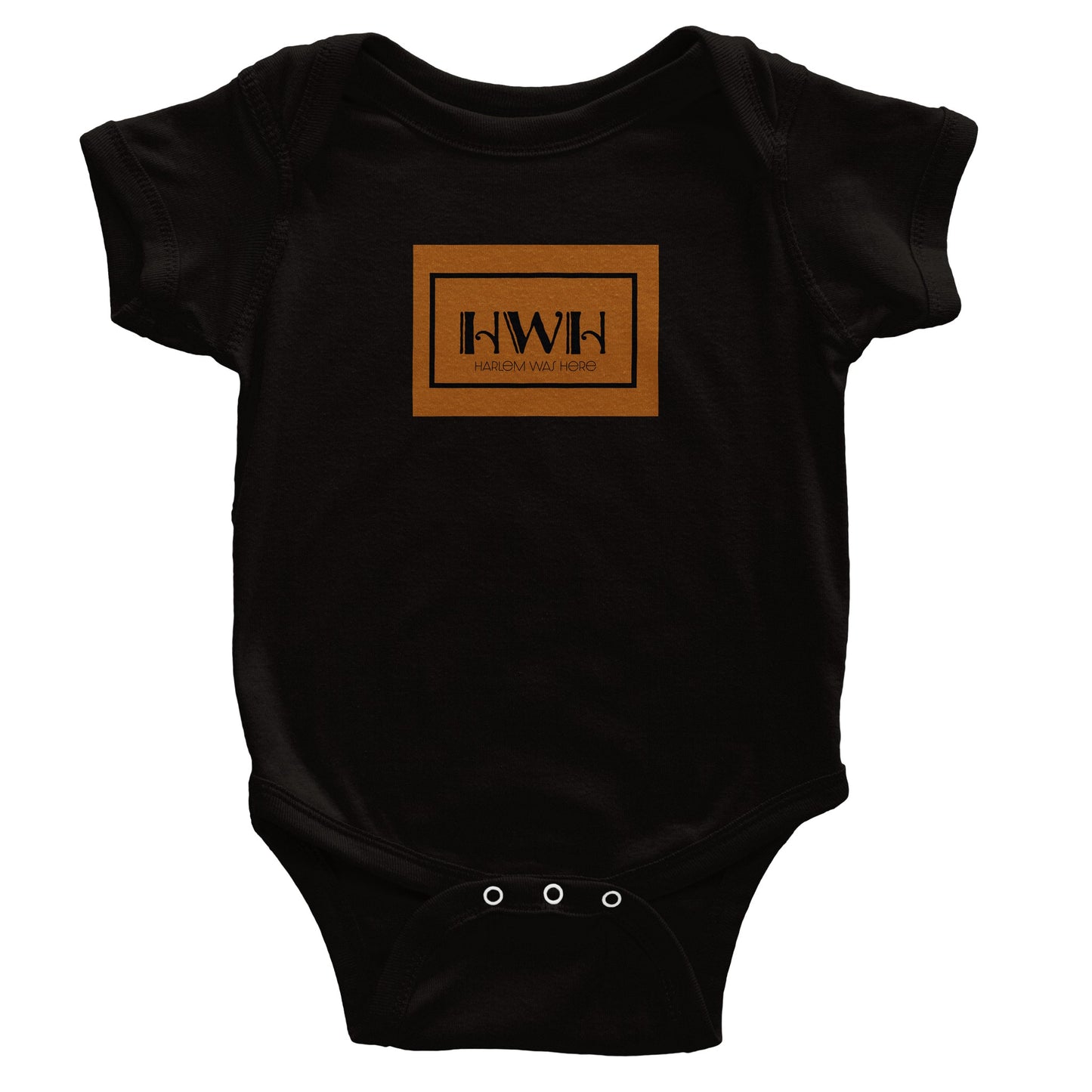 HWH Logo Baby Short Sleeve Bodysuit