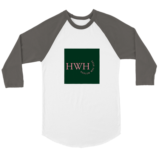 HWH Premium Unisex 3/4 Sleeve Raglan T-shirt