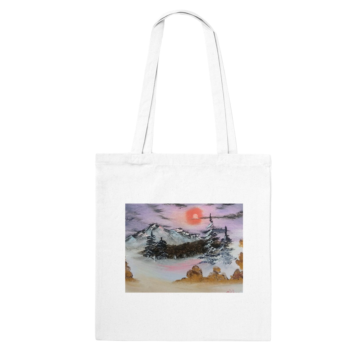 HWH Classic White Tote Bag